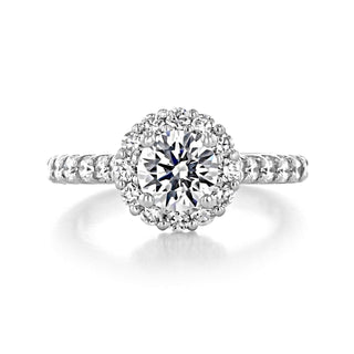 Moissanite vs diamond for engagement ring
