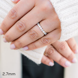 white gold moissanite engagement rings