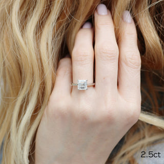 Moissanite diamond huggie hoop earrings discounts online