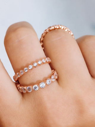 Moissanite engagement rings with minimalist hidden gemstone looks