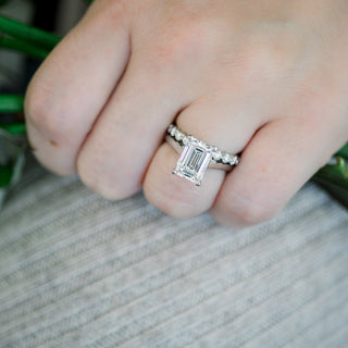 moissanite intertwined band ring Chicago