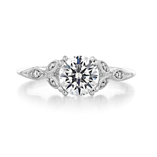 Moissanite wedding set with package offer