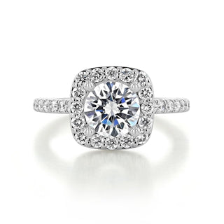 Moissanite wedding set with value packages