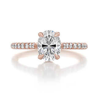 Moissanite wedding set with package discount