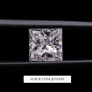 Moissanite contemporary rings