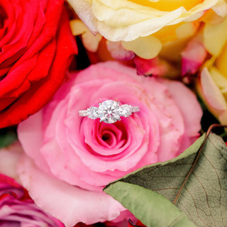 Moissanite engagement rings for brides on sale online