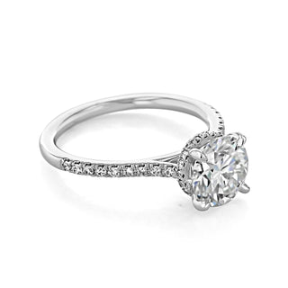 Moissanite wedding set with package discount