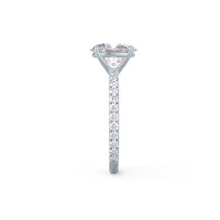 Moissanite diamond leverback hoop earrings price