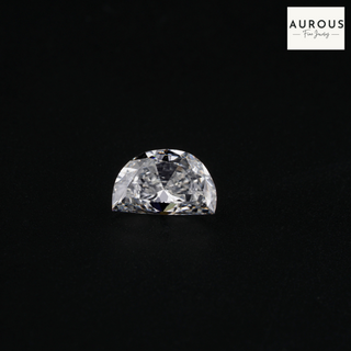 Exquisite Moissanite Gemstone - Angled Shot