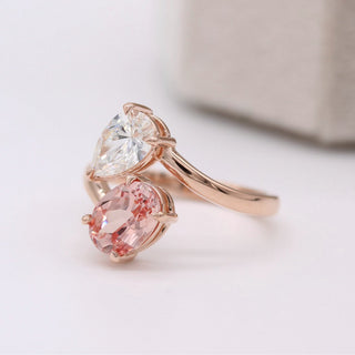 Vintage-inspired engraved moissanite engagement rings with side stones