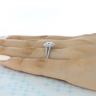Moissanite diamond solitaire chain bangle bracelet clearance online