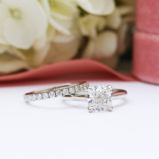 Moissanite diamond bridal jewelry set clearance online