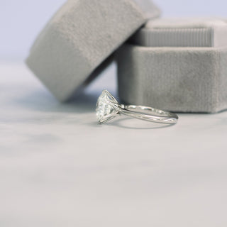 moissanite engagement rings with side stones