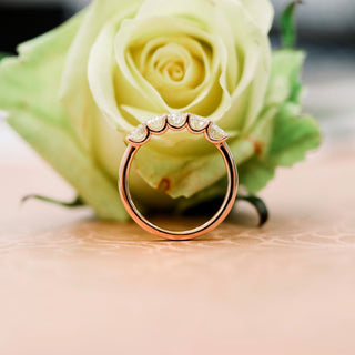 gold moissanite engagement rings