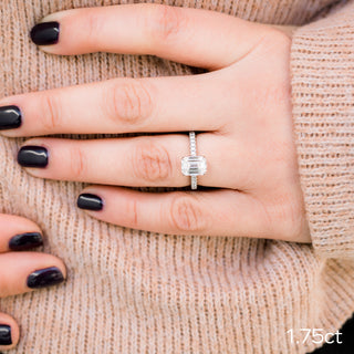 Moissanite diamond wedding ring set discounts