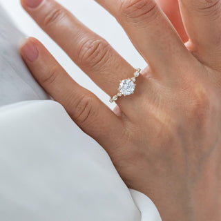 Moissanite engagement rings for sale