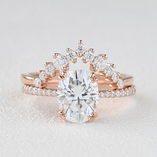 Vintage solitaire moissanite engagement rings under $500