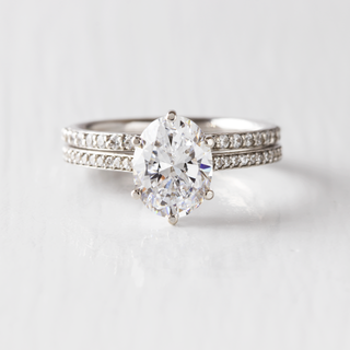 Moissanite wedding set with coupon codes