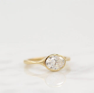 Moissanite wedding jewelry for rustic chic wedding