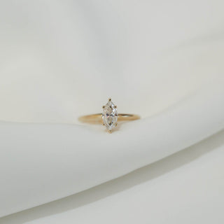 1.50CT Marquise Solitaire Moissanite Diamond Engagement Ring