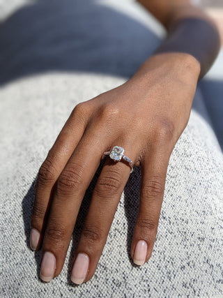 Moissanite bridal rings for brides online