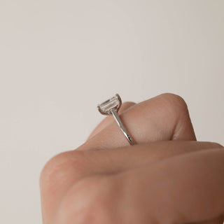 Moissanite wedding ring set