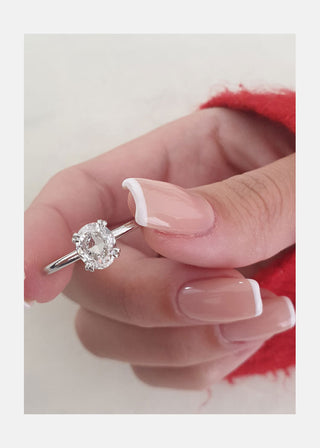 Affordable moissanite diamond rings