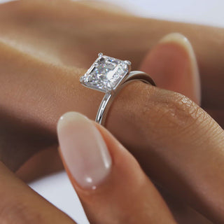 Moissanite wedding jewelry for stepfather