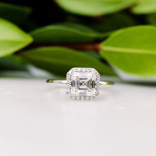 Moissanite wedding and engagement rings for brides on sale