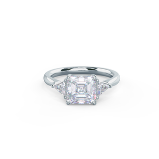 Moissanite wedding ring set clearance