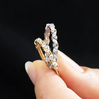 moissanite vintage engagement rings