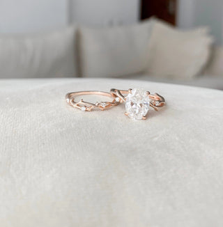 Moissanite wedding jewelry for luxury wedding