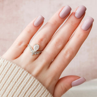 Vintage-inspired gemstone engagement rings