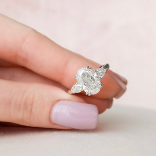 Whimsical gemstone engagement rings