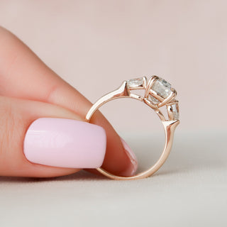 Modern gemstone rings
