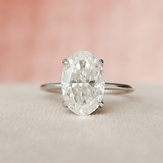 Princess cut gemstone ring
