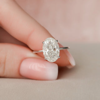 Bezel set gemstone engagement ring