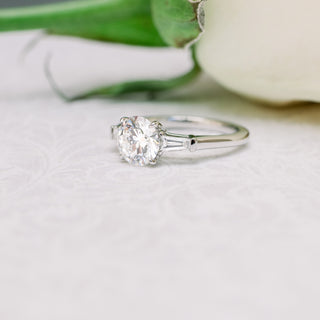 Moissanite wedding and engagement rings for brides on sale online