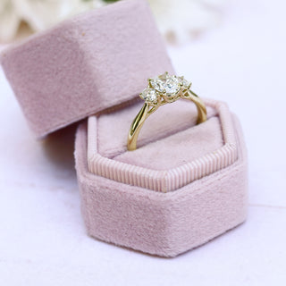 Best moissanite wedding rings for brides on sale